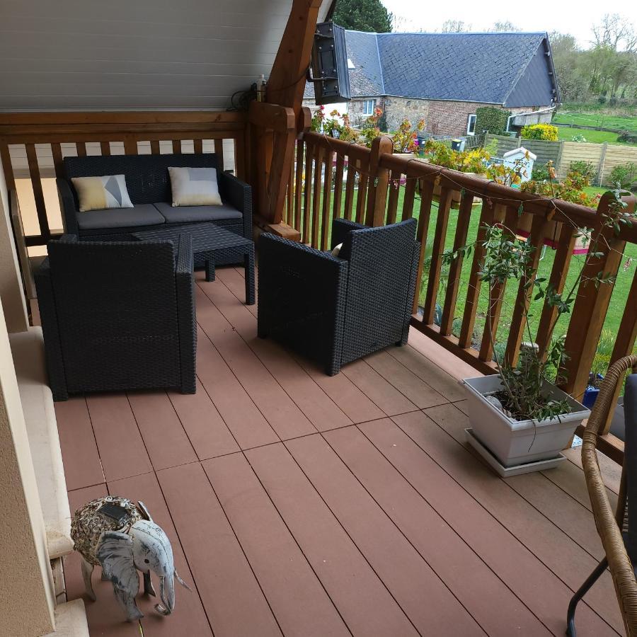 Chez Kate Et Lolo Bed & Breakfast Senneville-sur-Fecamp Bagian luar foto